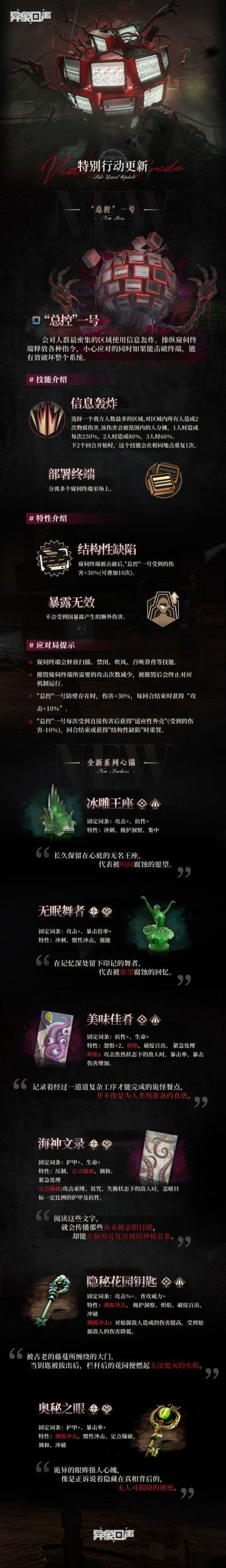 【危机行动】全新关卡「“总控”一号」即将更新