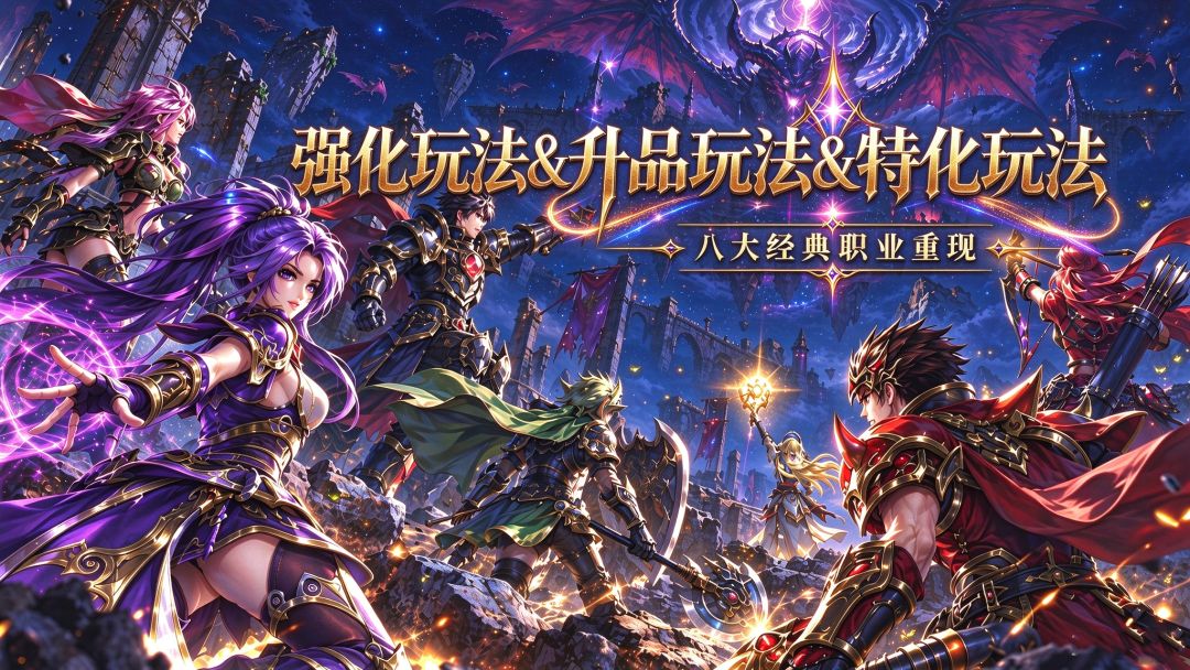 旧梦重燃,精灵永恒!掌握强化升品特化洗炼,打造毕业神装 3