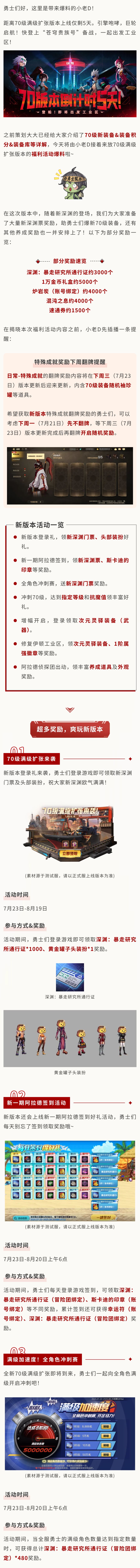 【版本前线】3000+新深渊票、次元灵驿装备 1