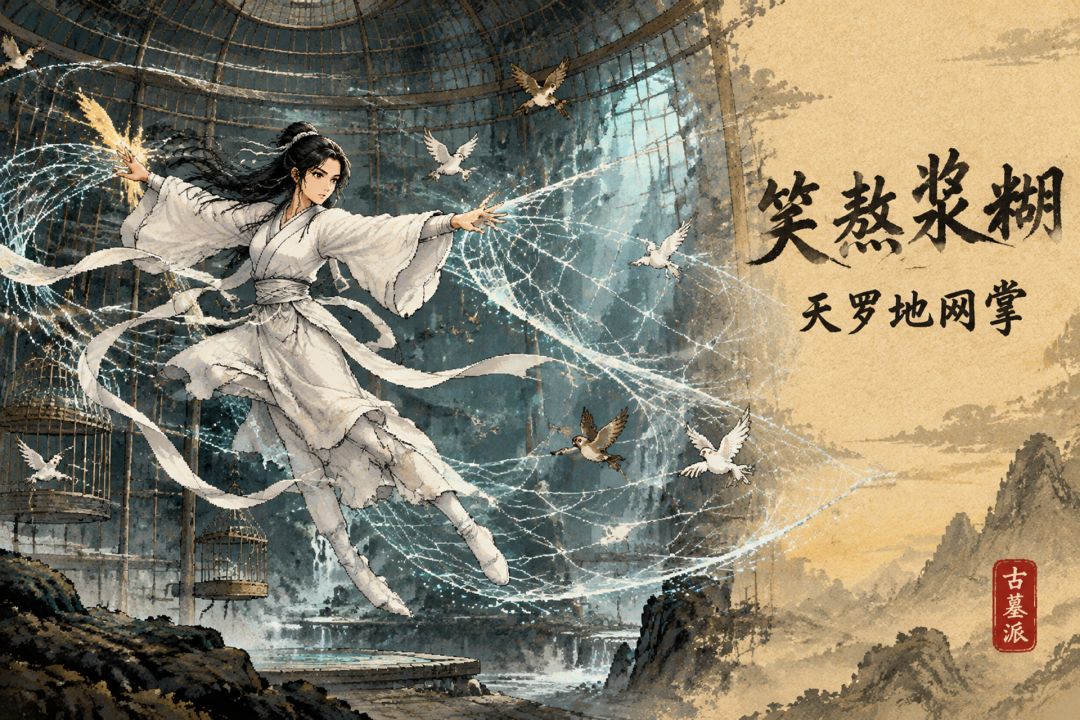 【更新公告】古墓派新增武功:「天罗地网掌」+「玉女素心剑法」 1