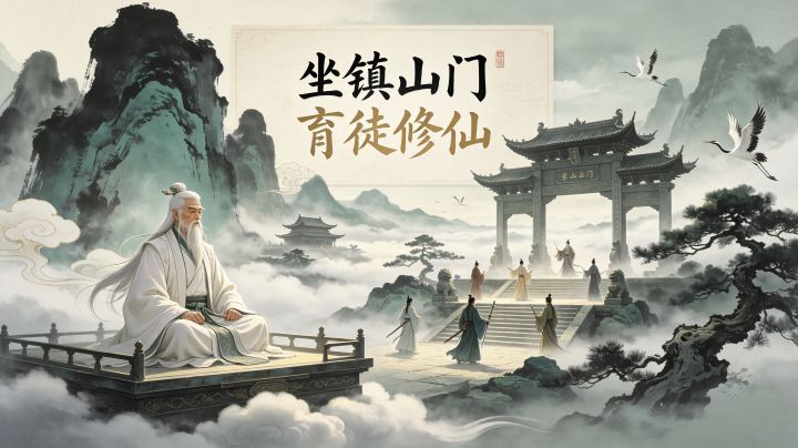 《我要当老祖》化身宗门老祖运筹布局，自由构筑修仙流派阵容截图