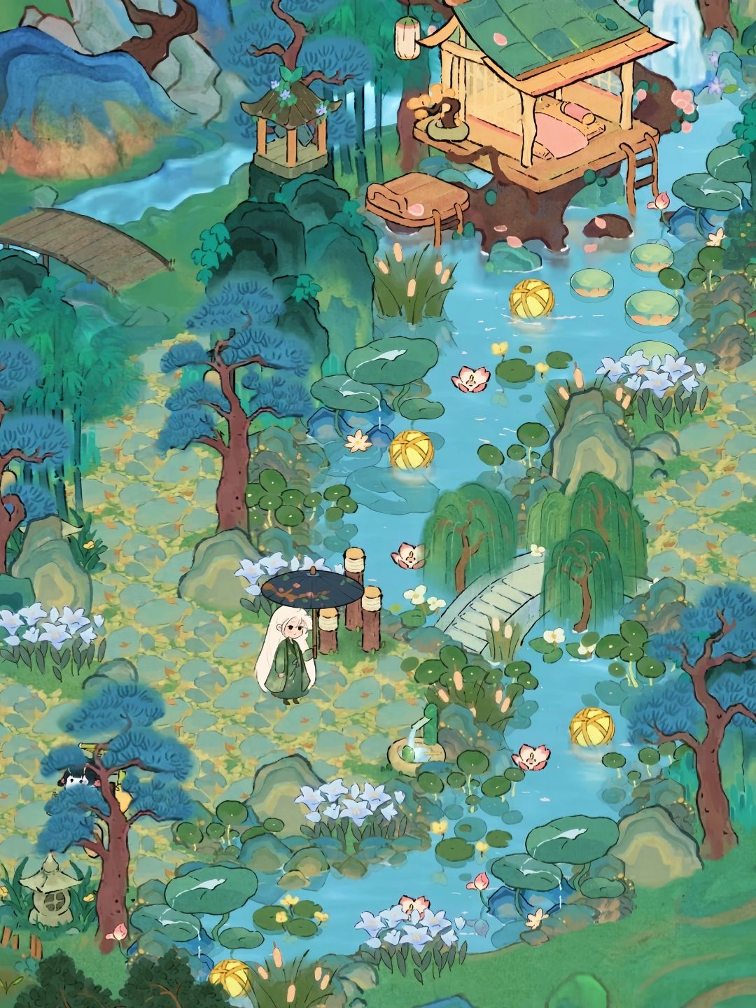 归隐于桃源的「山间小屋」中🌿 2