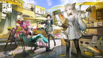 风捎来暖洋洋的温度，正是小憩片刻，享受闲暇时光的日子。
管理员，这杯春日特调我请啦！
#明日方舟终末地