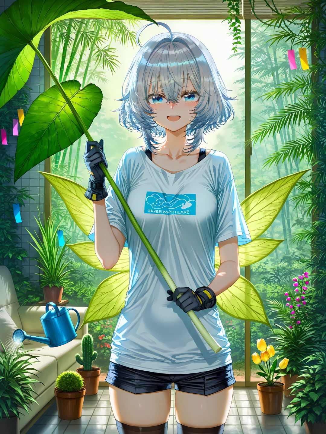 【07】🙂晴来翠色盈满楼, 满室佳植郁葱葱… 3