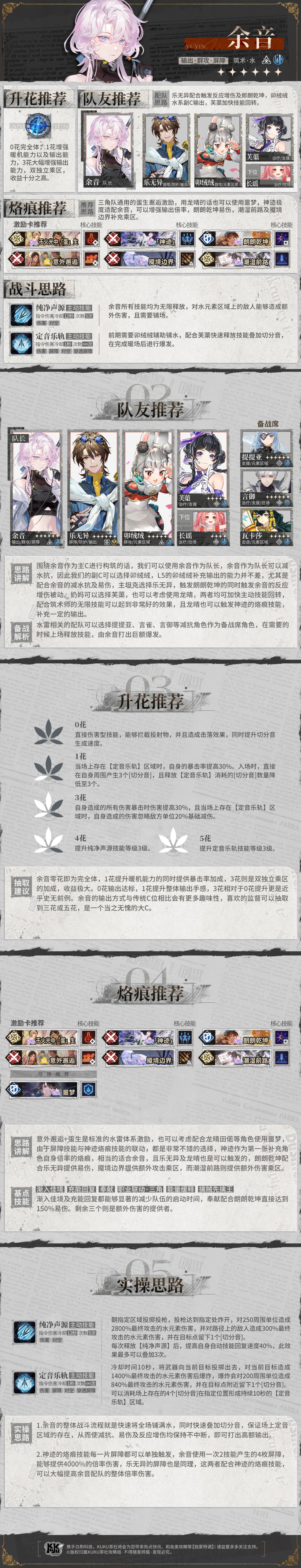 白荆回廊丨余音角色养成攻略截图