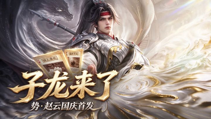 子龙来了!势·赵云国庆首发,这版赵云有点东西!截图