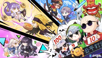 #非人学园##S21：夏日如歌#
三中和天高联合庆典火热进行中！
一场激动人心的学园明星表演赛即将打响！
选手们已经选好各自对手，
电光火石间，宿命对决一触即发！
高手出招，招招凌厉，让人目不暇接！
而三中评委们会打出怎样的分数？
游戏内《庆典记事》剧情更新中，
记得去为选手们加油！
—————— ฅ՞••՞ฅ———————
哟呼！非人学园官方QQ群现已建立！
想找好伙伴一起开黑吗？
马上加入QQ