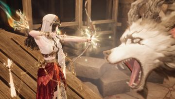 暖暖大战毛茸茸巨兽