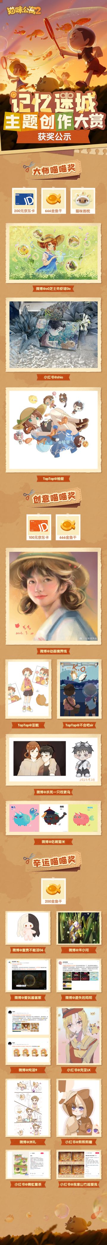 「记忆迷城」主题创作大赏获奖公示