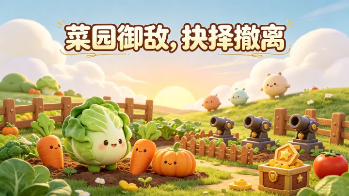 《菜菜搜打撤》化身小菜农布阵御敌,把握时机满载而归截图