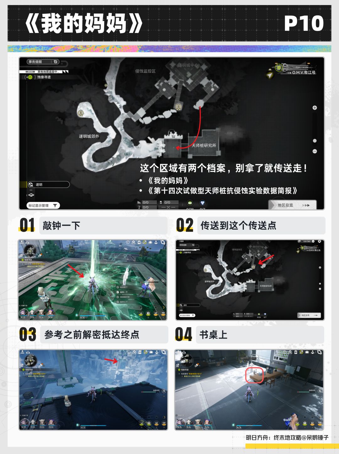 【终末地】遂明新增的情报采集,13个地点 10