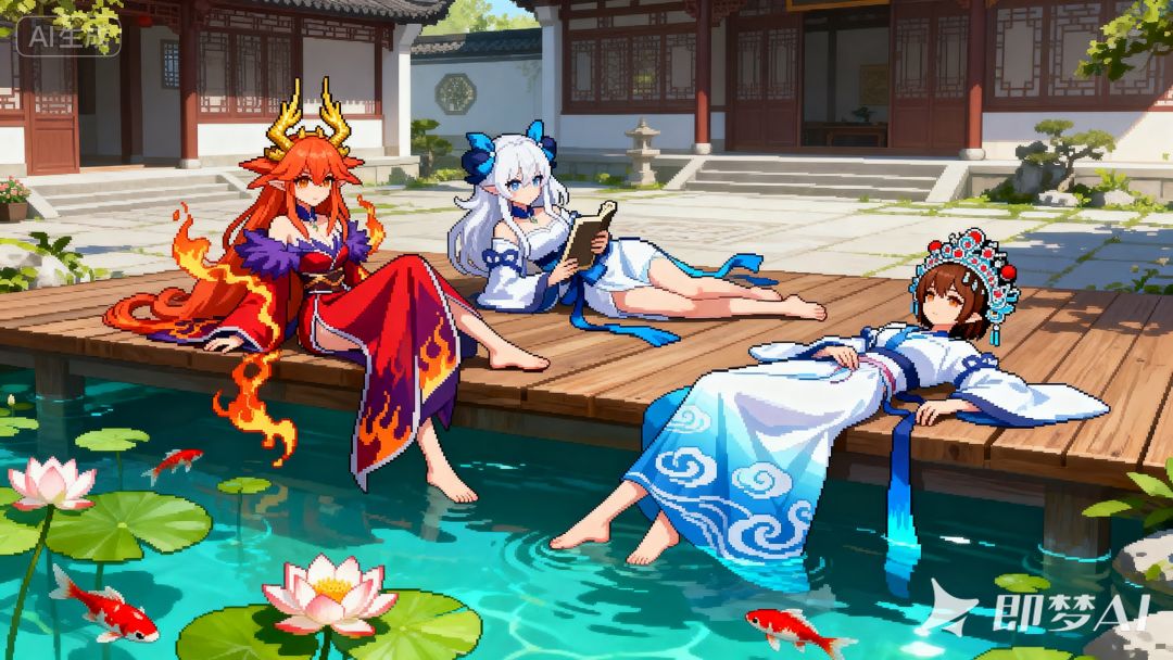 无意合成了一张咸鱼素贞 2