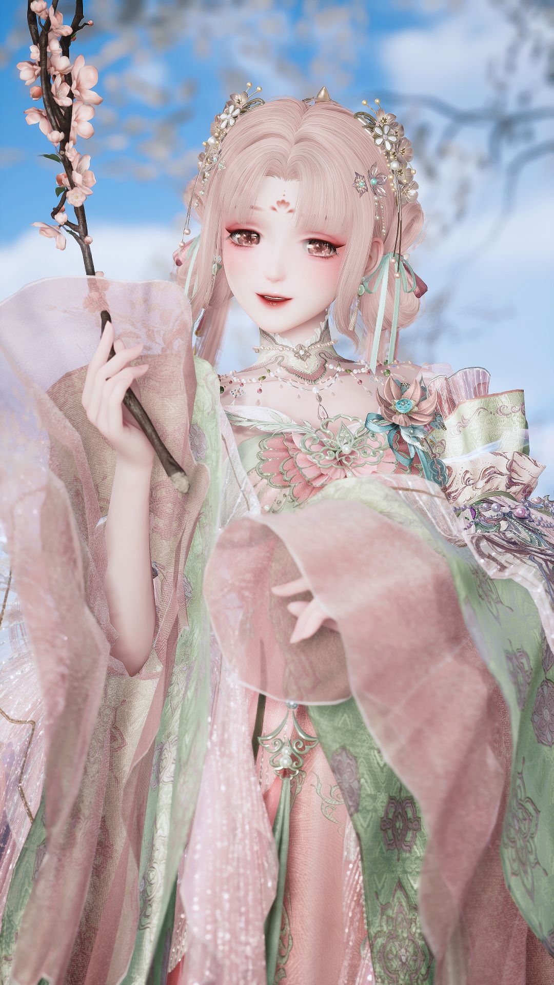 桃花小仙丨商城新妆容好美 3