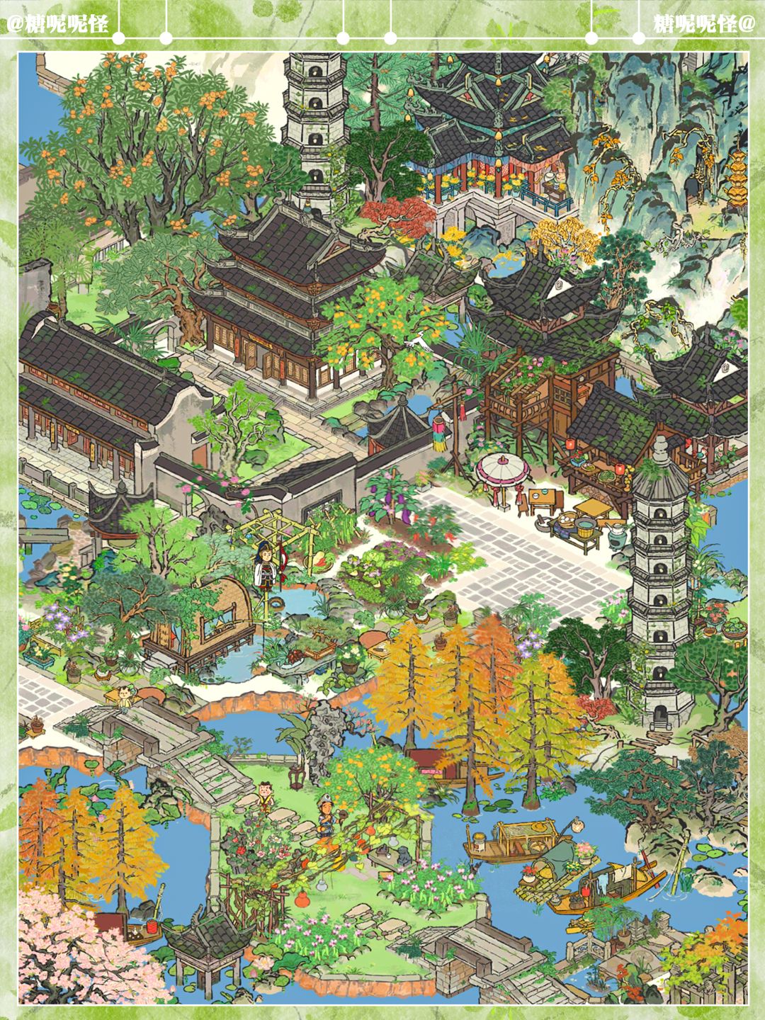 宁波府天一阁片区大场景布局图文版来啦🥰 3