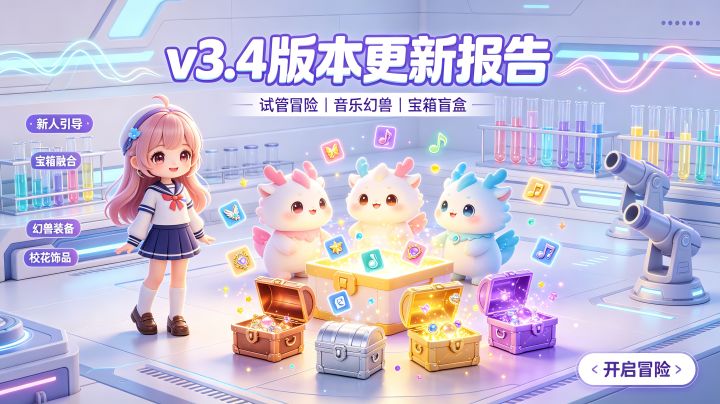 v3.4/5/6版本更新报告|新人玩家入坑指南截图
