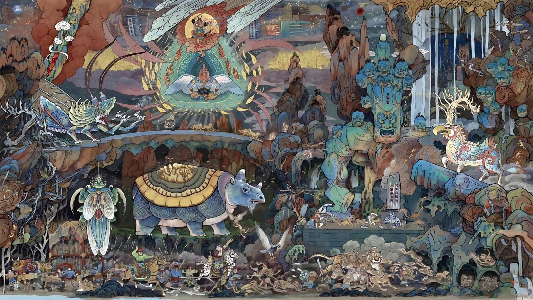 黑猴中的壁画 5