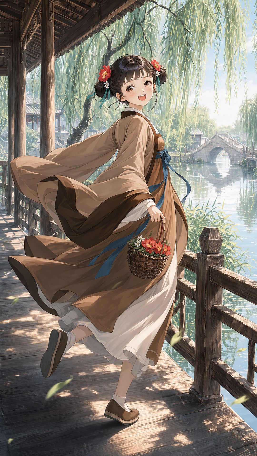 【手机壁纸】《明月小镇》主题壁纸,把江南小镇美景装进生活里 15