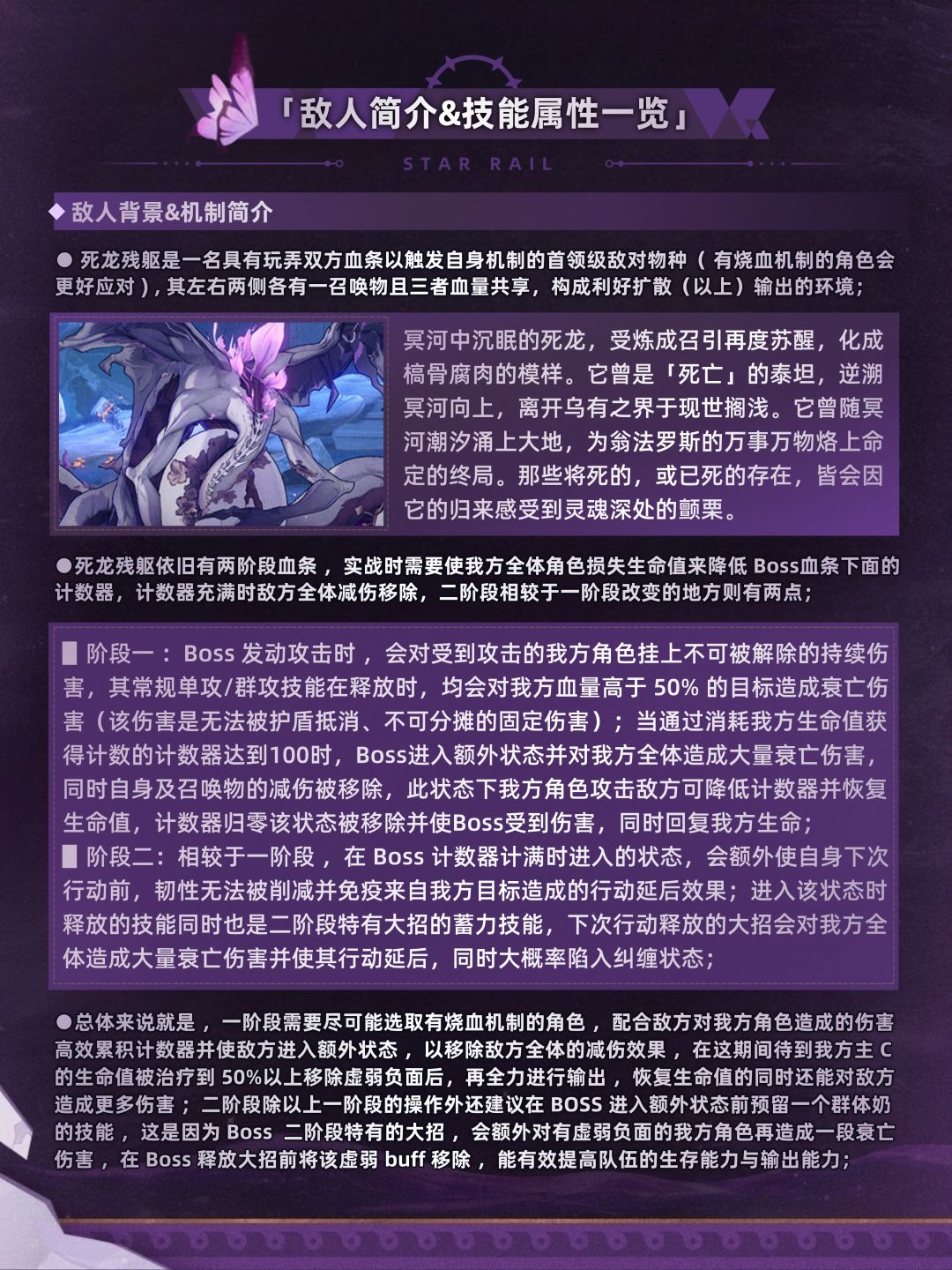 【V3.2攻略】死龙残躯机制解析及应对策略 2