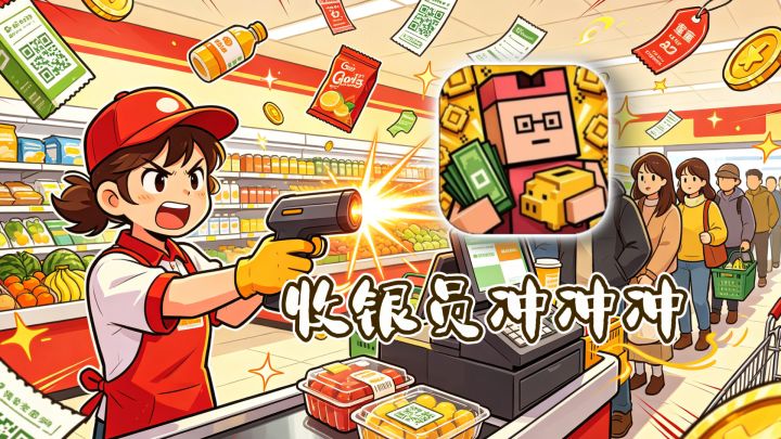 收银员冲冲冲 | 体验收银员职业,这模拟游戏太真实了!截图