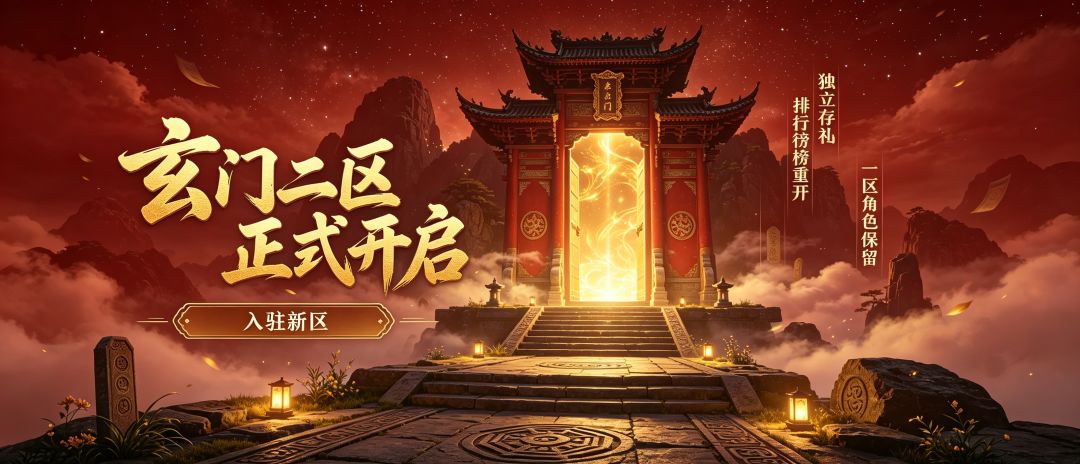 🔥(今晚)20:00 正式开启【玄门二区】🔥 1