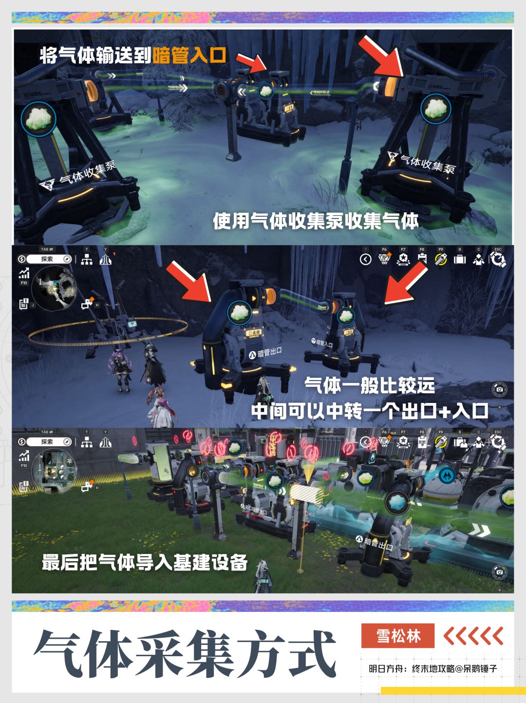 雪松林拉电线同时放滑索,一次搞定! 7