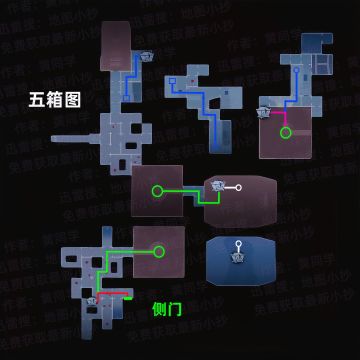 超自然行动组小抄 地图小抄全部（古蜀遗迹、精绝古城、昆仑秘境