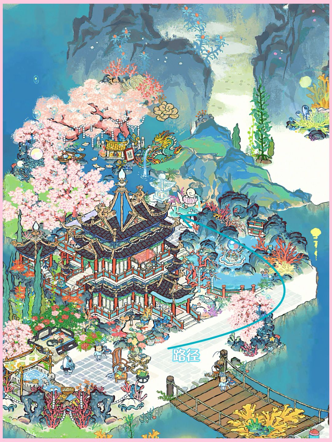 龙宫|龙瀛殿·鲛绡飘玉阙，珠露湿瑶鬟 2