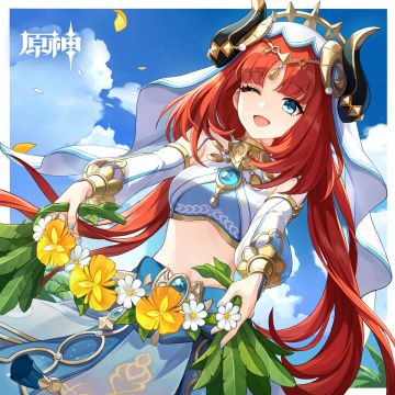 妮露生日快乐｜当当，是我编的花环，要戴上看看吗？