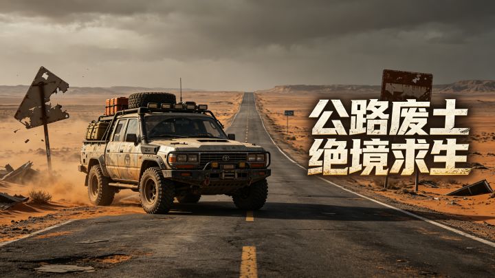 《末世公路求生》末世公路旅途抉择不断，改装载具组队抵御异变截图