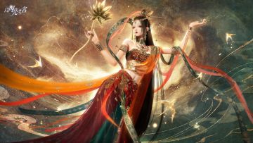 闪名丝路绮梦|卧月灼莲PV，踏沙而来