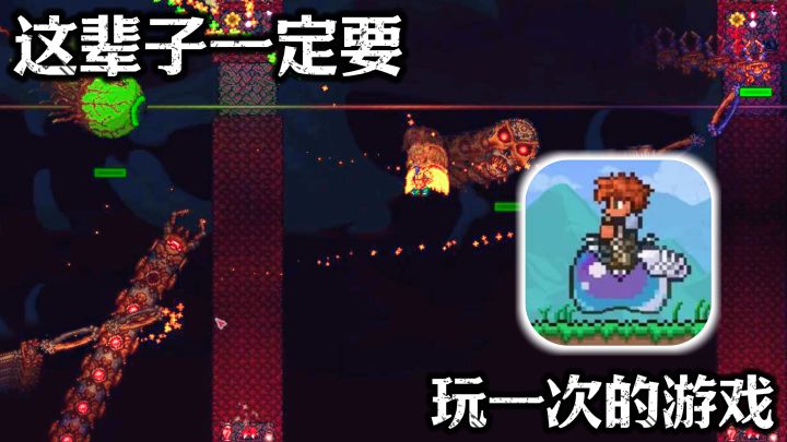 为什么说:这辈子一定要玩一次泰拉瑞亚!!!截图