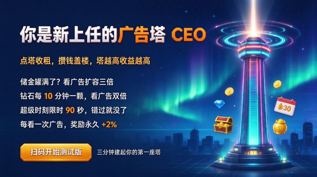 首发上线 零肝零氪! 1