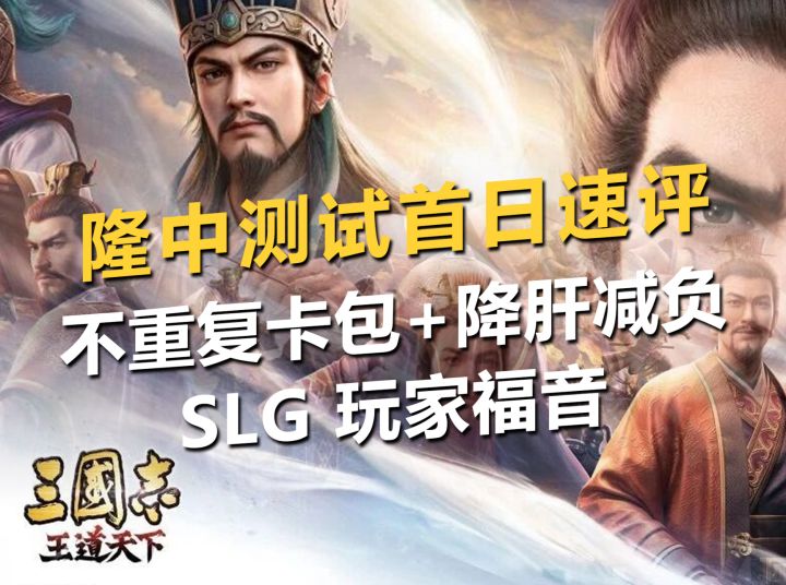 《三国志:王道天下》,隆中测试首日速评截图
