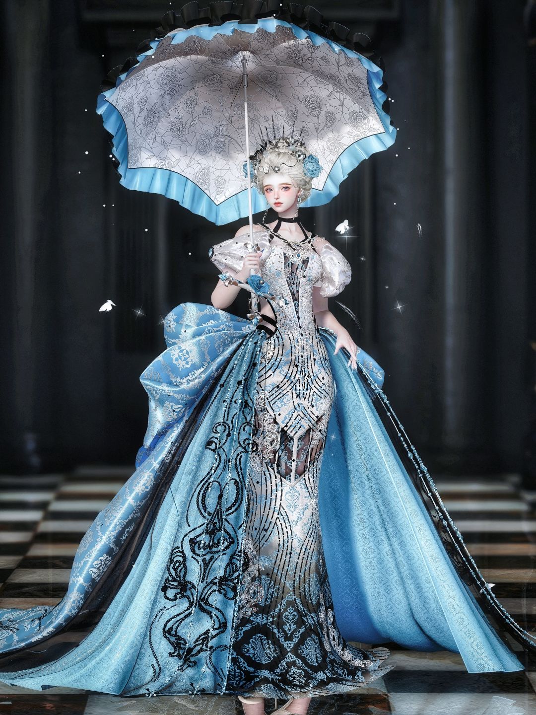 雪瓷蔷薇 4