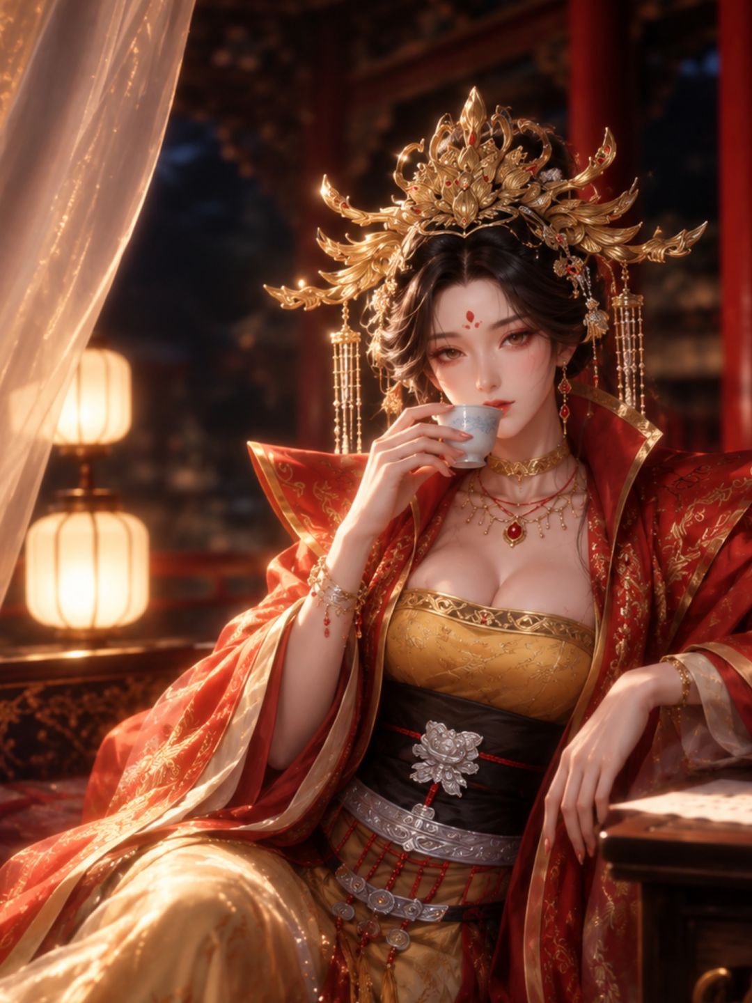 抚长剑兮玉珥 珍锵鸣兮琳琅 1
