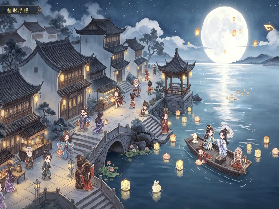 月满流光,喜乐团圆,中秋快乐! 1