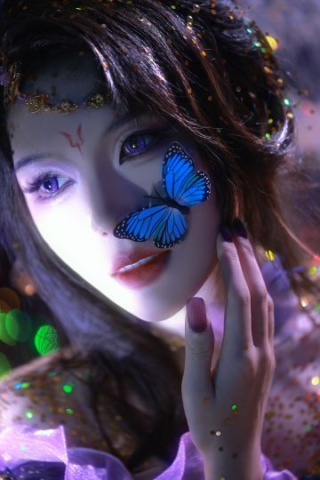 在游戏里喜欢拍照的九灵在游戏外也喜欢拍照～