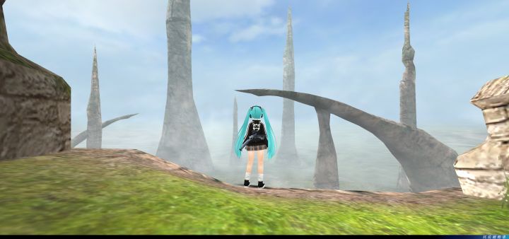 初音cos,咱就主打一个氛围截图
