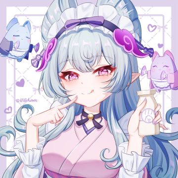 「梦见月瑞希」绘画+食梦貘小姐姐