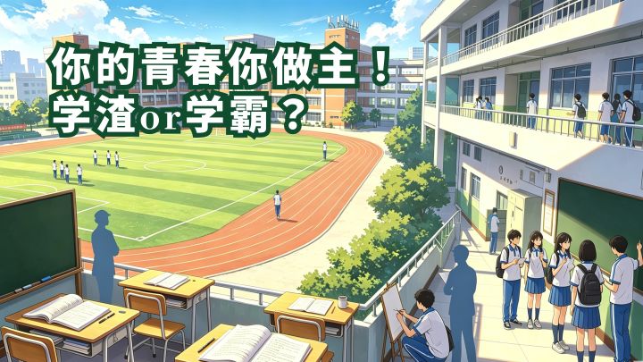如果回到高中,你是当学渣还是学霸呢?截图