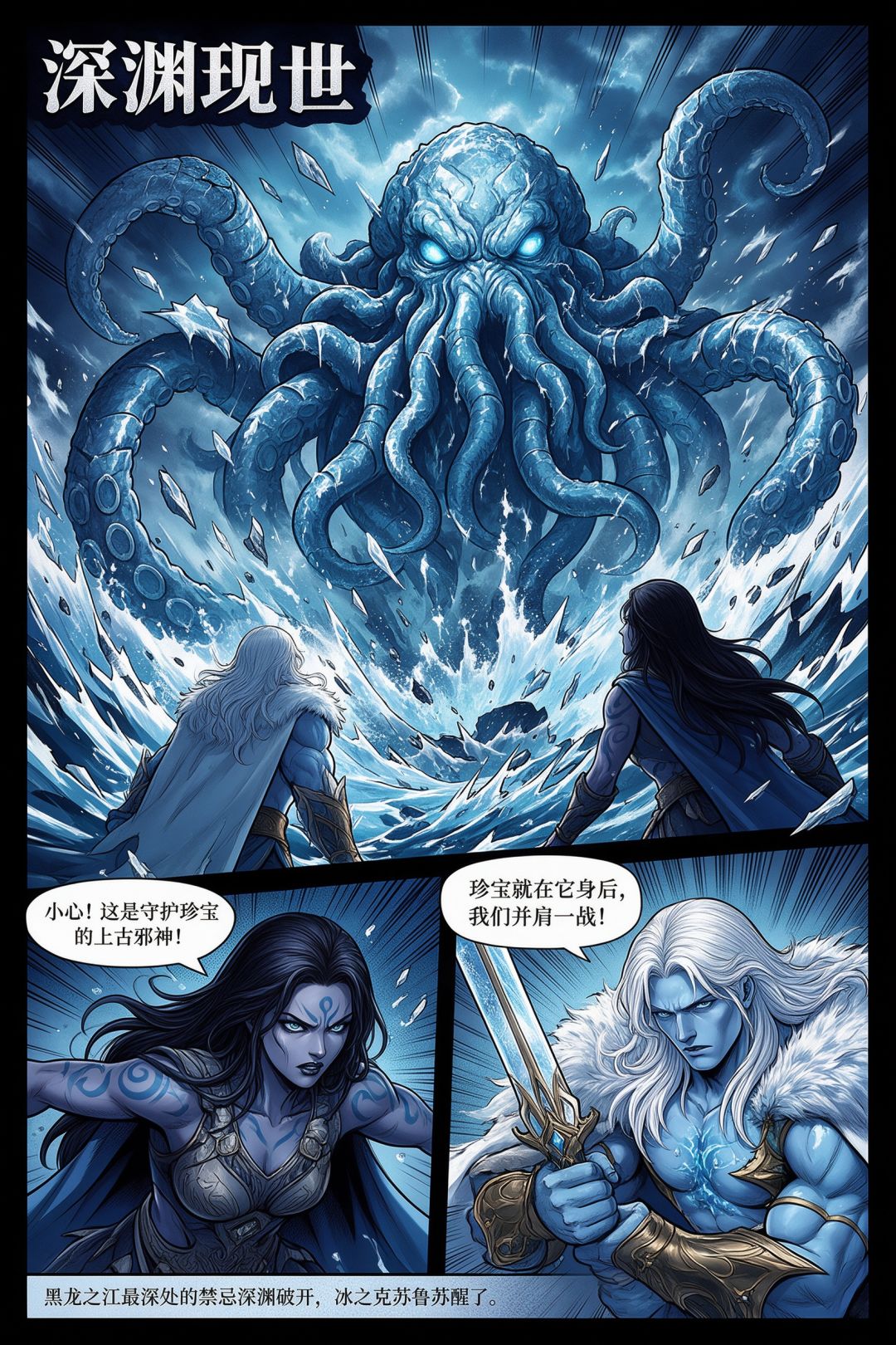 同人漫画!相遇!尤弥尔和巨人族的雨! 8