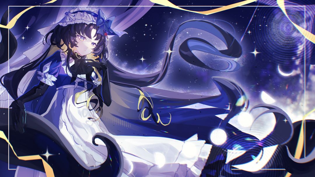 画了星月夜的新衣服 1