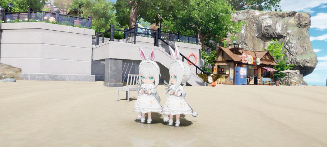 两个有趣的人物，和他们一起带到了关服 2