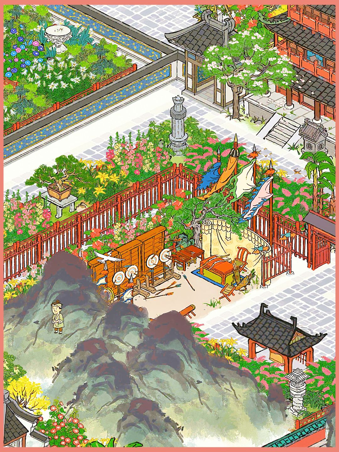 鸡鸣山官府税课司布局 1