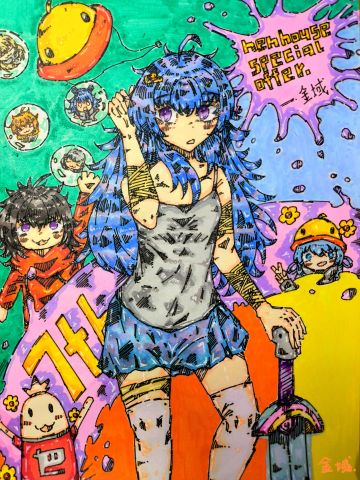 【七周年创作】⭐⭐⭐📒特刊·七与🐓🏠与🐠与🌭