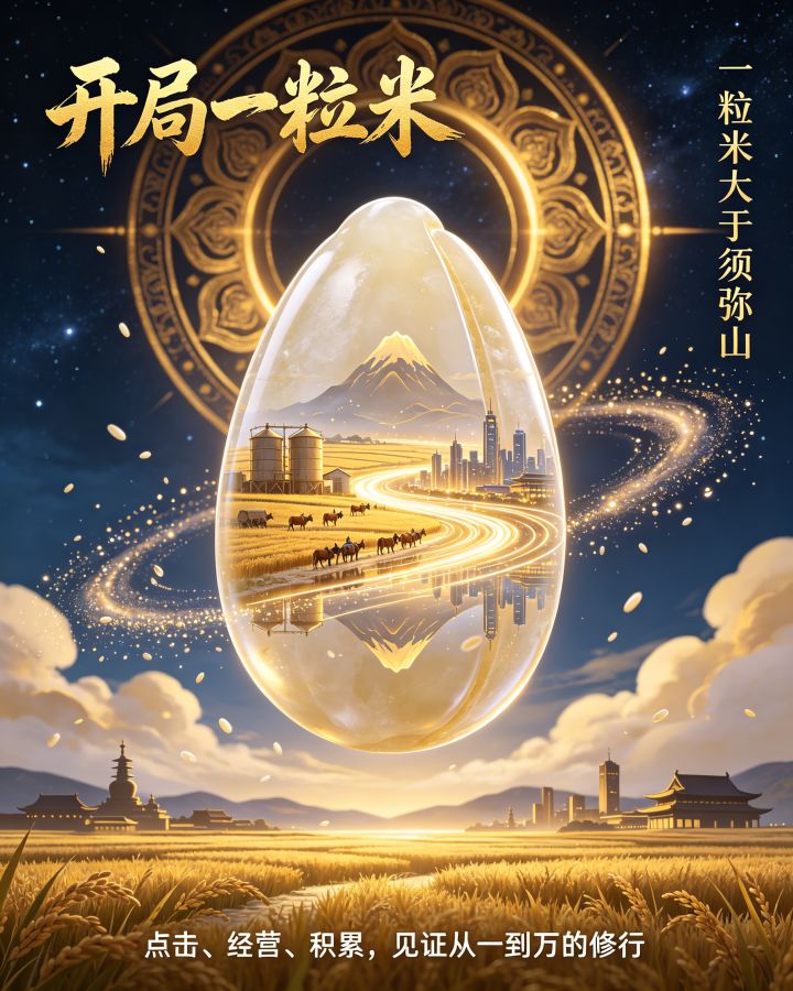 点击`经营`积累,从一到万的修行截图