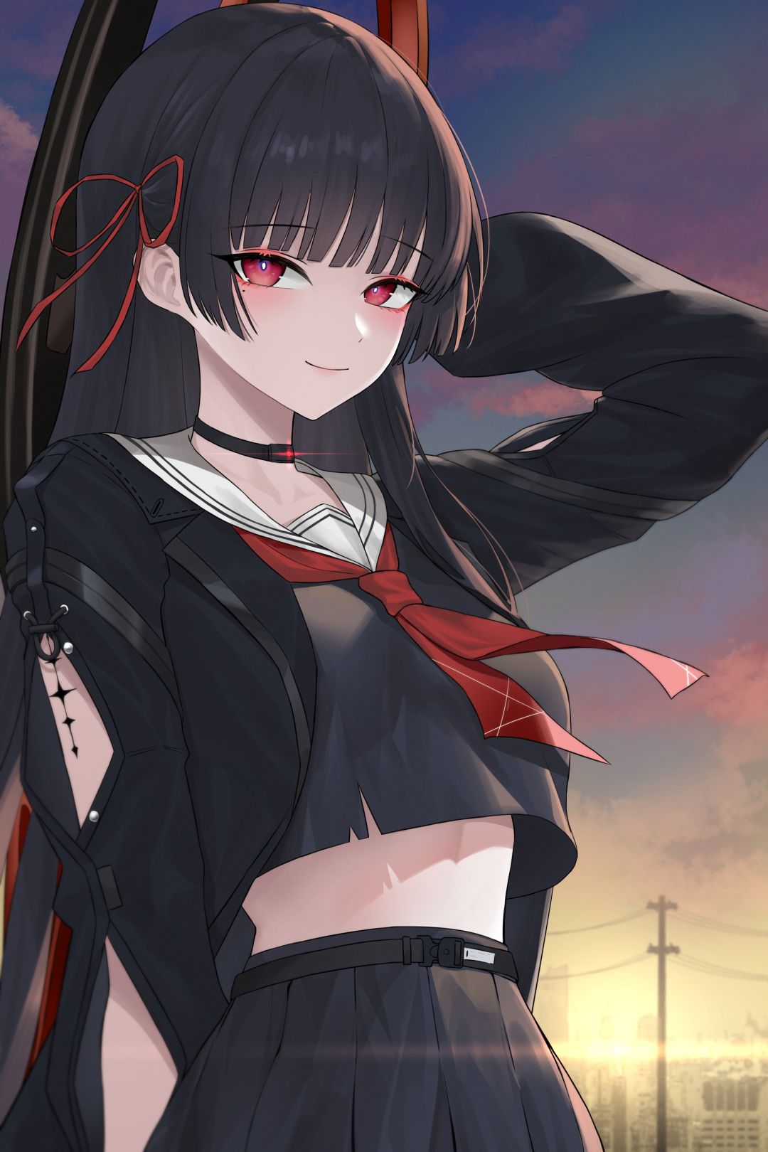 插画分享 • 鸣潮 • 千咲 •Chisa 1