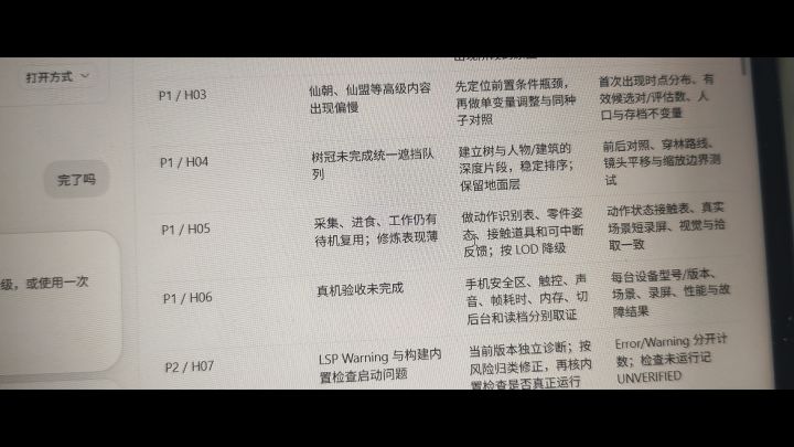 10 月 13 日 · 开发者日志 #7
「关于我的界面一整天都在说谎,而我决定今天什么
---
【本期进展】
第一件,界面在说谎,而它说得那么理直气壮。
我补充了一类探针。请注意,是"补充"——因为原有的规格、原有的质量回归全部都能通过。换句话说,它们对下面这四件事一个字都没提:
一,一个人的名人身份、或者他的本命法宝换了主人,装备共鸣卡仍然显示 60%。而真实规截图