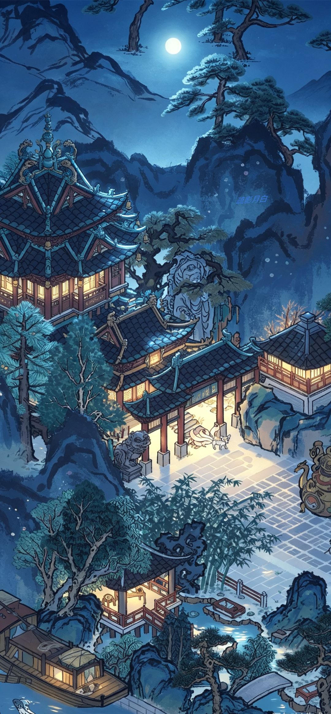 也是在江南百景图过上中秋夜了 3