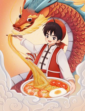 【同人画师】来一碗Ro无双中华拉面吧